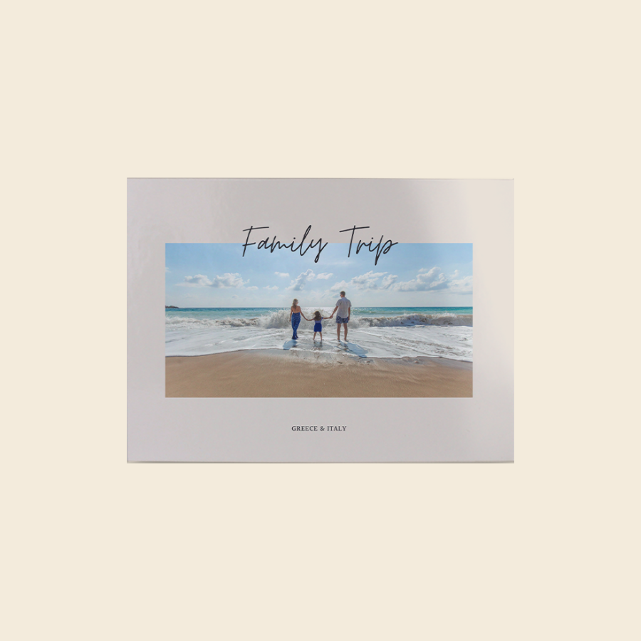 A5 Photo Book – Softcover Landscape | Personalised Photo Album, UK